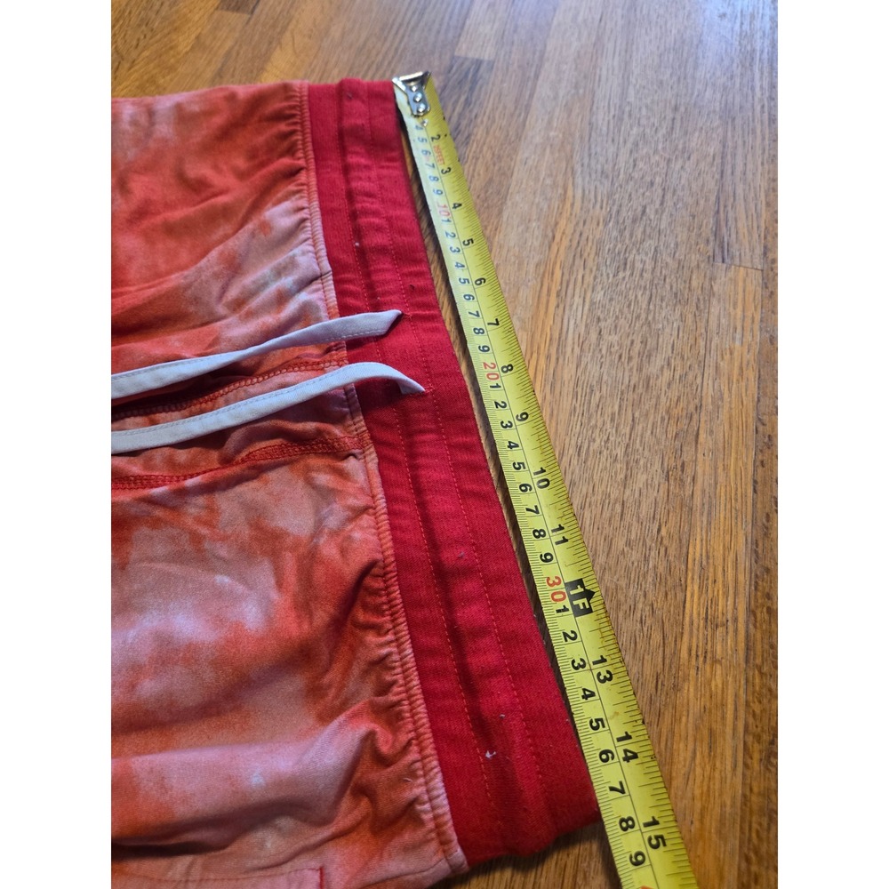 Budweiser Men Medium Red Tie-Dye Cloud Wash Beer Pocket Jogger Lounge Pants - Picture 6 of 7